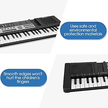 61 Key Piano, Portable Digital Keyboard for Children with